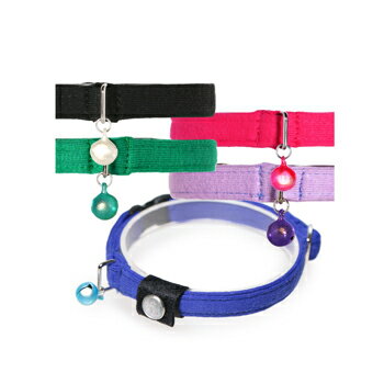 【追跡可能メール便可】猫の暮らし　キャットカラー　ふわふわソリッド【猫のくらし/首輪】【ペット用品・ペットグッズ/猫/猫用品】