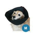 ファンタジーワールド ペッツソフトカラー M ブラック【ペット用品/犬用品/介護用品/傷なめ防止/噛み防止/サポートグッズ】