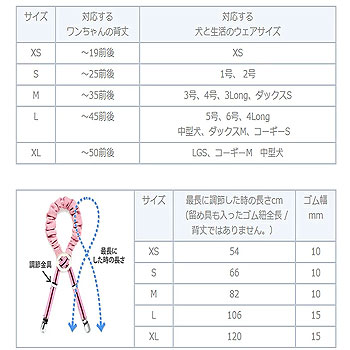 【2個まで追跡可能メール便可】犬と生活　擦れないサスペンダー　ブルー　XS〜M【...