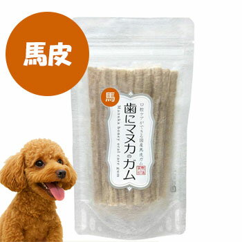 「歯にマヌカのガム」馬皮　天然三六五 犬用おやつ おやつ ペット用品 犬用品 フラッペ デンタルケア ..