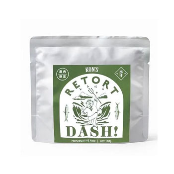 乐天商城 - ★マラソン限定クーポン★KON'S MARKET コンズマーケット　コンズダシ　鹿&野菜　犬用一般食 ドッグフード 補助フード トッピング 乳酸菌発酵物 出汁 フラッペ 国産 正規品