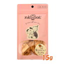 nico cook 蜜入り国産ふじりんごチップス 犬用 15g ニコクック おやつ トリーツ 国産 ペット用品 食物繊維 クエン酸 カリウム