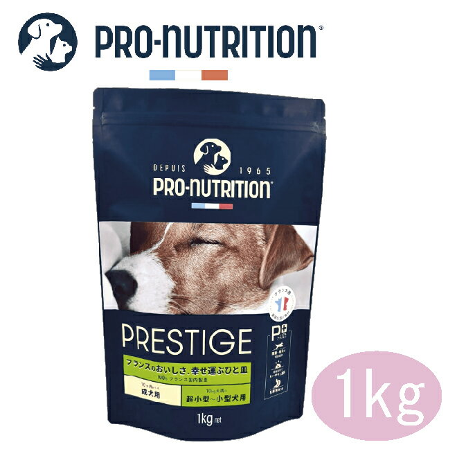 乐天商城 - ★マラソン限定クーポン★【セール★SALE★激安★格安】PRESTIGE　プレスティージ 犬用 アダルト小粒　1kg【ドッグフード/ペットフード/ドライフード/アダルト/成犬/小型犬】