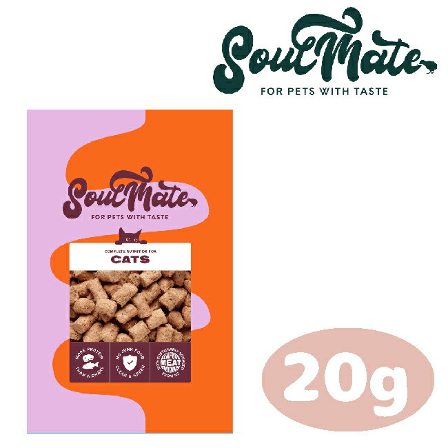 乐天商城 - SoulMate　CAT　フリーズドライフード　チキン 20g【ソウルメイト/猫用総合栄養食/キャットフード/フリーズドライ/オールステージ/ペットフード/ペット用品】