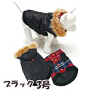 ダウンジャケット　ブラック　3号【ドッグウエア/犬服/ドッグウェア】【犬用品・犬・ペット用品・ペットグッズ】【39ショップ】