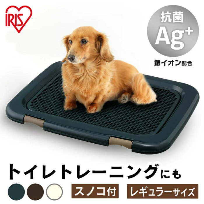 犬 トイレ トレー フチもれしにくい トレーニングペットトレー 幅48.5cm FTT-485 スノコ付き ひっかき防止 飛び散り防止 いぬ イヌ 犬 アイリスオーヤマ