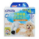 ピュアクリスタル 軟水化フィルター 全円 犬用4個入 ピュアクリスタル フィルター 軟水 犬用 犬 GEX ジェックス ペット用品 【D】