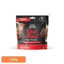 アブソルートADドッグトリーツ レッドミート 100g おやつ グレインフリー プレミアムフード 生肉 魚 エアドライ 美味しい ジャーキー 総合栄養食 無添加 グローバルペットニュートリション 【B】