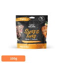 アブソルートADドッグトリーツ サーフ&ターフ 100g おやつ グレインフリー プレミアムフード 生肉 魚 エアドライ 美味しい ジャーキー 総合栄養食 無添加 グローバルペットニュートリション 【B】