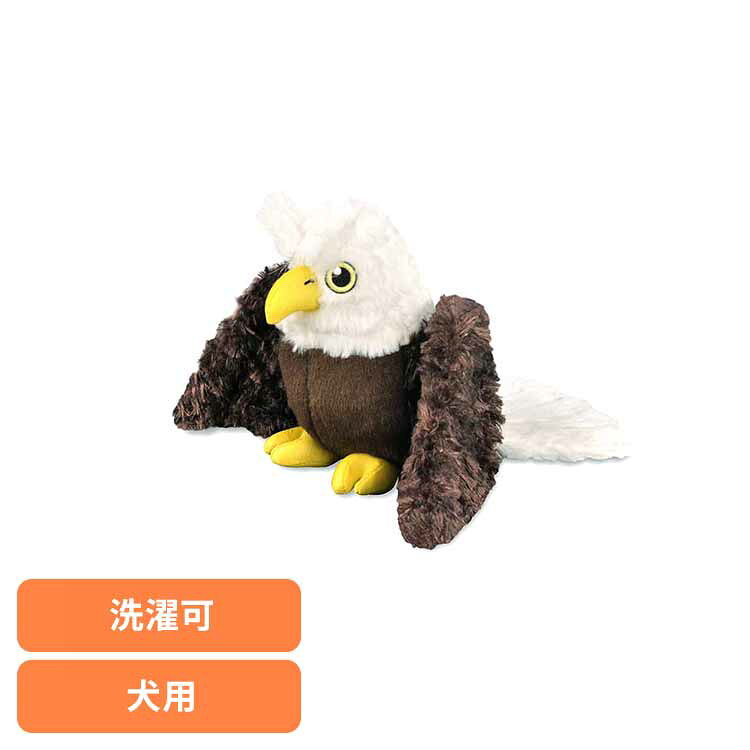 乐天商城 - フェッチングフロック イーグル 犬用おもちゃ ペット用おもちゃ 犬用ぬいぐるみ 室内遊び 丈夫なおもちゃ 可愛いおもちゃ 飼い主に喜ばれる プレゼント 高品質 デザイン性 ルークラン
