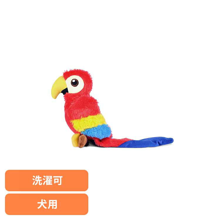 乐天商城 - フェッチングフロック パロット 犬用おもちゃ ペット用おもちゃ 犬用ぬいぐるみ 室内遊び 丈夫なおもちゃ 可愛いおもちゃ 飼い主に喜ばれる プレゼント 高品質 デザイン性 ルークラン