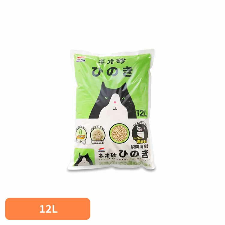 ネオ砂 ヒノキ12L 3630338ペット用品 猫砂 ヒノキ 消臭 ねこ ネコ トイレ 12L 株式会社コーチョー