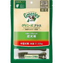 [あす楽] グリニーズプラス 成犬 中型犬用 体重11-22kg 6本入 正規品 犬 ガム 歯みがき専用ガム 歯みがきガム 歯磨き デンタルケア グリニーズP お試し 総合栄養食 マースジャパン [4562358784583][AA]【D】