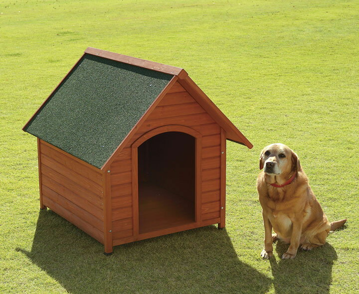 犬小屋 リッチェル 木製 屋外 リッ