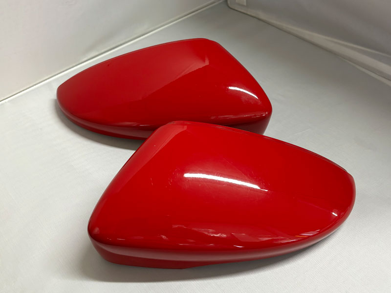 数量限定 ザビートル 塗装済み ドアミラーカバー レッド 2pcs TheBeetle 内装 パーツ カーアクセサリー カー用品