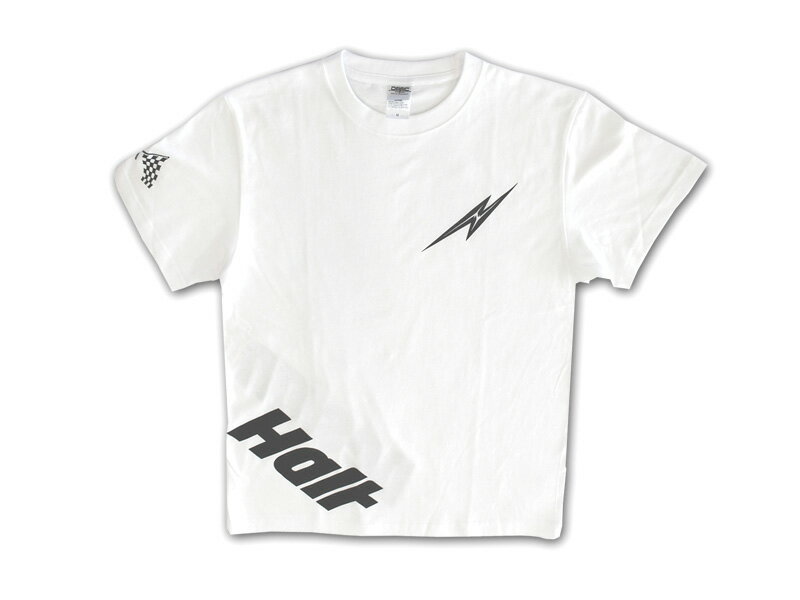 Rakuten - Tシャツ ロゴ Halt Inazuma Tee オリジナルTシャツ 送料無料 カットソー 綿100% ホワイト