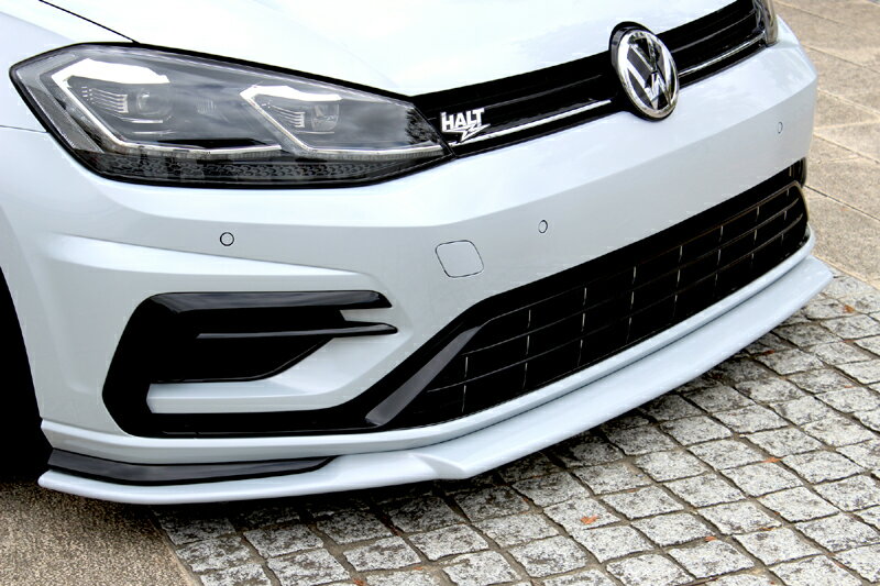 vw フォルクスワーゲン GOLF7.5R (カーボン) フロントリップスポイラー HALT エアロパーツ CARBON フロント リップ(2.0)