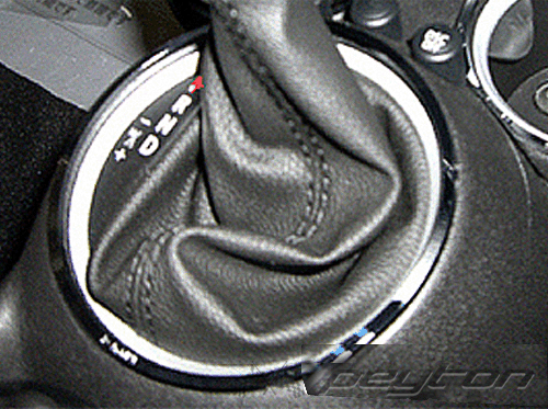 ミニ MINI R55 R56 シフト ゲートリング I LOVE MINI bmw ミニクーパー アクセサリー クローム