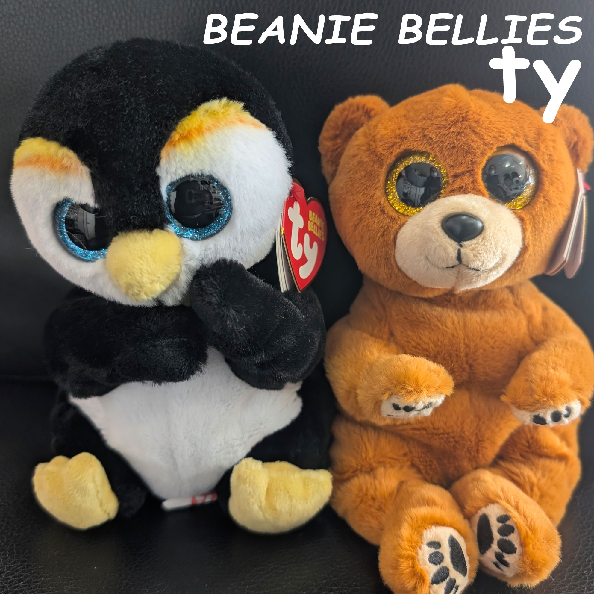 【楽天スーパーセール限定！！】Ty ぬいぐるみ BEANIE BOO'S Mサイズ 15cm 動物 アニマル クマ　ペンギン 子供 かわいい キラキラ おしゃれ ギフト プレゼント