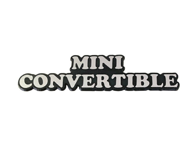 BMW MINI MINI CONVERTIBLE R52 R57 コンバーチブル エンブレム bmw ミニ カーアクセサリー