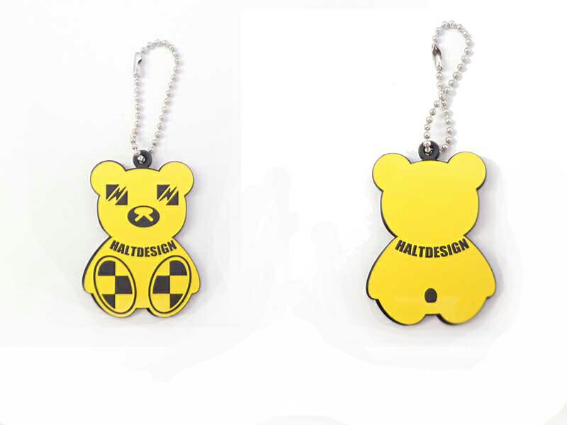 樂天商城 - HALTBEAR キーホルダー イエロー×ブラック 送料無料 ハルトベアー