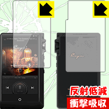 ●対応機種 : Cayin N6ii DAP/T01、Cayin N6ii DAP/A01●製品内容 : 前面用1枚・背面用1枚●※この機器は周辺部が曲面となったラウンド仕様のため、保護フィルムを端まで貼ることができません。(表示部分はカバーしています)●特殊素材の衝撃吸収層が外部からの衝撃を吸収し、機器へのダメージをやわらげます。●安心の国産素材を使用。日本国内の自社工場で製造し出荷しています。【ポスト投函送料無料】商品は【ポスト投函発送 (追跡可能メール便)】で発送します。お急ぎ、配達日時を指定されたい方は以下のクーポンを同時購入ください。【お急ぎ便クーポン】　プラス110円(税込)で速達扱いでの発送。お届けはポストへの投函となります。【配達日時指定クーポン】　プラス550円(税込)で配達日時を指定し、宅配便で発送させていただきます。【お急ぎ便クーポン】はこちらをクリック【配達日時指定クーポン】はこちらをクリック 　 特殊素材の衝撃吸収層がたわむことで衝撃を吸収し、液晶画面や機器へのダメージをやわらげます。ガラスフィルムは割れることがあるため、破損部分でケガをすることがありますが、このフィルムはPET素材ですので、絶対に割れず、安全にお使いいただけます。もちろん割れたカケラが落ちることもありませんので、異物混入などのトラブルも未然に防ぎます。 表面に微細な凹凸を作ることにより、外光を乱反射させギラツキを抑える「アンチグレア加工」がされております。 屋外での太陽光の映り込み、屋内でも蛍光灯などの映り込みが気になるシーンが多い方におすすめです。 また、指紋がついた場合でも目立ちにくいという特長があります。 反射防止のアンチグレア加工で指紋が目立ちにくい上、表面はフッ素コーティングがされており、皮脂や汚れがつきにくく、また、落ちやすくなっています。指滑りはさらさらな使用感です。 油性マジックのインクもはじきますので簡単に拭き取れます。 抗菌加工によりフィルム表面の菌の繁殖を抑えることができます。 清潔な画面を保ちたい方におすすめです。 ※抗菌率99.9％ / JIS Z2801 抗菌性試験方法による評価 接着面は気泡の入りにくい特殊な自己吸着タイプです。素材に柔軟性があり、貼り付け作業も簡単にできます。また、はがすときにガラス製フィルムのように割れてしまうことはありません。 貼り直しが何度でもできるので、正しい位置へ貼り付けられるまでやり直すことができます。 最高級グレードの国産素材を日本国内の弊社工場で加工している完全な Made in Japan です。安心の品質をお届けします。 使用上の注意 ●本製品は機器の画面をキズなどから保護するフィルムです。他の目的にはご使用にならないでください。 ●本製品は液晶保護および機器本体を完全に保護することを保証するものではありません。機器の破損、損傷、故障、その他損害につきましては一切の責任を負いかねます。 ●製品の性質上、画面操作の反応が変化したり、表示等が変化して見える場合がございます。 ●貼り付け作業時の失敗(位置ズレ、汚れ、ゆがみ、折れ、気泡など)および取り外し作業時の破損、損傷などについては、一切の責任を負いかねます。 ●水に濡れた状態でのご使用は吸着力の低下などにより、保護フィルムがはがれてしまう場合がございます。防水対応の機器でご使用の場合はご注意ください。 ●アルコール類やその他薬剤を本製品に付着させないでください。表面のコーティングや吸着面が変質するおそれがあります。 ●品質向上のため、仕様などを予告なく変更する場合がございますので、予めご了承ください。