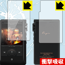 衝撃吸収【 光沢 】保護フィルム Cayin N6ii DAP/T01・DAP/A01 (両面セット) 日本製 自社製造直販