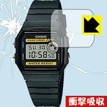 衝撃吸収【光沢】保護フィルム CASIO F-94W 日本製 自社製造直販