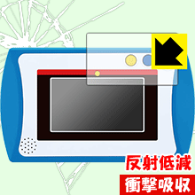ドラえもんカメラでひらめきパッド 用 衝撃吸収【 反射低減 】保護フィルム 日本製 自社製造直販