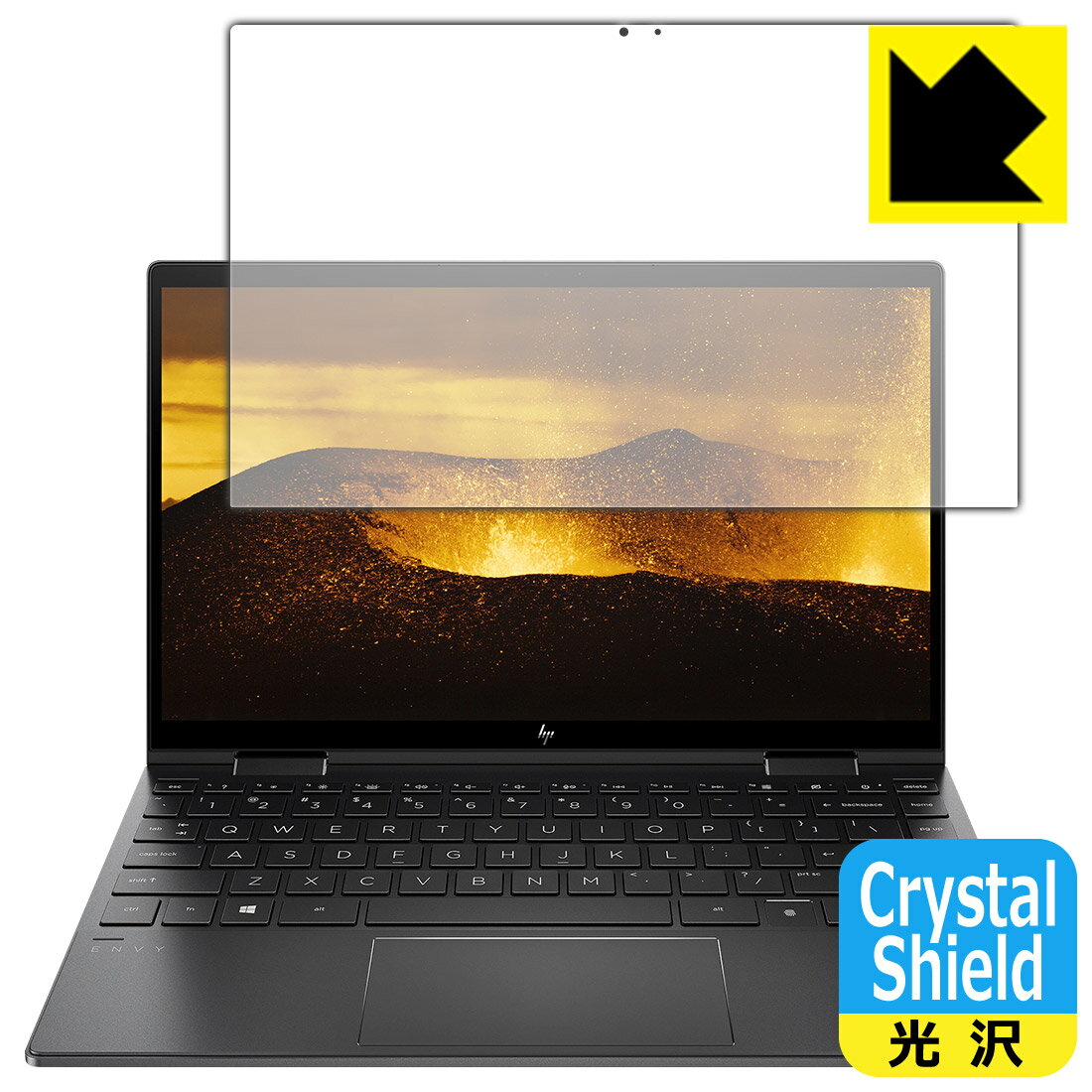 ●対応機種 : HP ENVY x360 13-ay0000シリーズ / 13-ay1000シリーズ●内容量 : 3枚●「Crystal Shield」は高い透明度と光沢感で、保護フィルムを貼っていないかのようなクリア感のある『光沢タイプの...