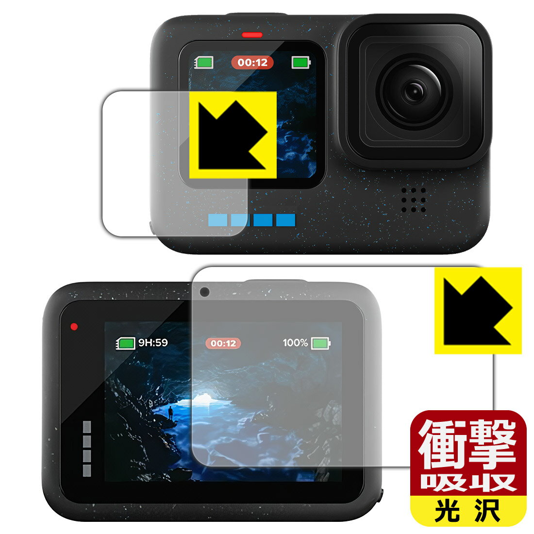 PDA��˼ GoPro HERO12 Black/HERO11 Black/HERO10 Black/HERO9 Black �б� �׷�ۼ�[����] �ݸ� �ե�...