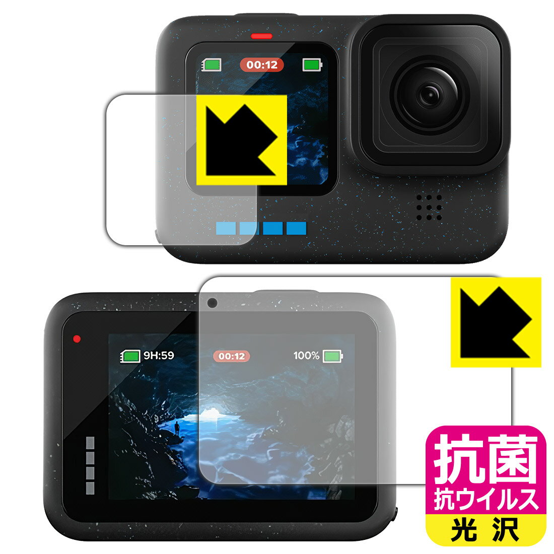 PDA��˼ GoPro HERO12 Black/HERO11 Black/HERO10 Black/HERO9 Black �б� ���� �������륹[����] ��...