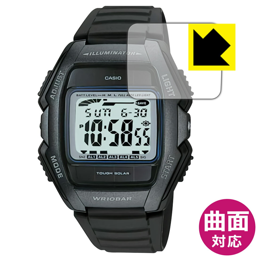 ●対応機種 : CASIO スタンダード WL-500シリーズ 用の保護フィルムです。時計本体ではありません。●内容量 : 1枚●素材はTPU(熱可塑性ポリウレタン)を採用。一般的な保護フィルムでは貼りつかなかった曲面に対応し、機器の端までしっかりとカバーします。●素材自体が衝撃を吸収。自己修復性にも優れており、小さなキズや凹みであれば数時間〜数日間で修復されます。【ポスト投函送料無料】商品は【ポスト投函発送 (追跡可能メール便)】で発送します。お急ぎ、配達日時を指定されたい方は以下のクーポンを同時購入ください。【お急ぎ便クーポン】　プラス110円(税込)で速達扱いでの発送。お届けはポストへの投函となります。【配達日時指定クーポン】　プラス550円(税込)で配達日時を指定し、宅配便で発送させていただきます。【お急ぎ便クーポン】はこちらをクリック【配達日時指定クーポン】はこちらをクリック 　 素材はTPU(熱可塑性ポリウレタン)を採用しています。 柔軟性に優れた素材のため、曲面への追従性が高く、周辺部がカーブしたスマホや球面風防の時計でも、端までしっかり保護することができます。 一般的な保護フィルムでは対応ができなかった曲面に貼り付けが可能となり、機器の端までしっかりとカバーすることができます。保護範囲が広くなり、透明度が高いフィルムですので、機器のデザインを維持しつつ、広範囲に保護ができます。 「貼り付け時に気泡が入って抜けない・・・」そんな時もご安心を。貼り付け時に残ってしまった気泡も、時間が経過することで空気が自然と抜けていくので、次第に目立たなくなります。貼り付け後、数日間は様子を見てください。 ※ゴミやホコリが入っている場合は気泡が残ります。また、気泡の大きさ等により残る場合もあります。 貼っていることを意識させないほどの高い透明度に、高級感あふれる光沢・美しいツヤを出すことができます。 動画視聴や画像編集など、機器本来の発色を重視したい方におすすめです。 " src="https://image.rakuten.co.jp/pfdc/cabinet/pdakobo-shield/flex-p5.jpg" /> 素材が柔らかいため、固いものがあたったり、強くおさえるとキズや凹みができますが、自己修復性に優れており、小さなキズや凹みであれば数時間〜数日間で修復されます。 ※キズや凹みの状態により修復されないものもあります。 " src="https://image.rakuten.co.jp/pfdc/cabinet/pdakobo-shield/flex-p6.jpg" /> 素材自体が衝撃を吸収します。機器への衝撃を和らげ、大切な機器をしっかり保護します。 使用上の注意 ●本製品は記載の機器（機種）の専用製品です。他の機器（機種）ではご利用になれません。 ●本製品は機器をキズや汚れなどから保護する目的のフィルムです。他の用途にはご使用にならないでください。 ●本製品は画面および機器本体を完全に保護することを保証するものではありません。 ●本製品を使用したことにより機器の破損、損傷、故障、その他損害が発生した場合でも、弊社はその理由の如何を問わず一切の責任を負いません。 ●製品の性質上、画面操作の反応が変化したり、表示等が変化して見える場合がございます。 ●貼り付けおよび取り外し作業時の機器の破損、損傷などについて一切の責任を負いません。貼り付け、取り外し作業はすべて自己責任において行ってください。 ●貼り付け作業時の失敗（位置ズレ、汚れ、ゆがみ、折れ、気泡など）は保証の対象外です。 ●アルコール類やその他薬剤を本製品に付着させないでください。表面のコーティングや吸着面が変質するおそれがあります。 ●品質向上のため、仕様などを予告なく変更する場合がありますので、予めご了承ください。