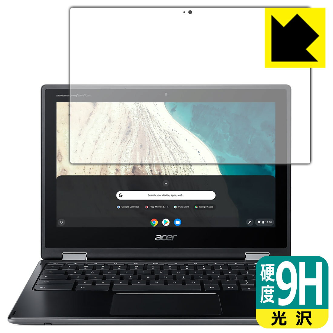 ●対応機種 : Acer Chromebook Spin 511 (R752T-N14N / R752TN-N14N / R752T-G2 / R752TN-G2)●製品内容 : 液晶用1枚●柔軟性があり、ガラスフィルムのように衝撃を受けても割れない『9H高硬度保護フィルム』 ●安心の国産素材を使用。日本国内の自社工場で製造し出荷しています。【ポスト投函送料無料】商品は【ポスト投函発送 (追跡可能メール便)】で発送します。お急ぎ、配達日時を指定されたい方は以下のクーポンを同時購入ください。【お急ぎ便クーポン】　プラス110円(税込)で速達扱いでの発送。お届けはポストへの投函となります。【配達日時指定クーポン】　プラス550円(税込)で配達日時を指定し、宅配便で発送させていただきます。【お急ぎ便クーポン】はこちらをクリック【配達日時指定クーポン】はこちらをクリック 　 表面硬度はガラスフィルムと同等の9Hですが、しなやかな柔軟性がある「超ハードコートPETフィルム」なので衝撃を受けても割れません。厚みも一般的なガラスフィルムより薄い約0.2mmでタッチ操作の感度も良好です。(※1) 貼っていることを意識させないほどの高い透明度に、高級感あふれる光沢・クリアな仕上げとなります。 動画視聴や画像編集など、機器本来の発色を重視したい方におすすめです。 表面はフッ素コーティングがされており、皮脂や汚れがつきにくく、また、落ちやすくなっています。指滑りもなめらかで、快適な使用感です。 油性マジックのインクもはじきますので簡単に拭き取れます。 接着面は気泡の入りにくい特殊な自己吸着タイプです。素材に柔軟性があり、貼り付け作業も簡単にできます。また、はがすときにガラス製フィルムのように割れてしまうことはありません。 貼り直しが何度でもできるので、正しい位置へ貼り付けられるまでやり直すことができます。 最高級グレードの国産素材を日本国内の弊社工場で加工している完全な Made in Japan です。安心の品質をお届けします。 ※1「表面硬度 9H」の表示は素材として使用しているフィルムの性能です。機器に貼り付けた状態の測定結果ではありません。 使用上の注意 ●本製品は機器の画面をキズなどから保護するフィルムです。他の目的にはご使用にならないでください。 ●本製品は液晶保護および機器本体を完全に保護することを保証するものではありません。機器の破損、損傷、故障、その他損害につきましては一切の責任を負いかねます。 ●製品の性質上、画面操作の反応が変化したり、表示等が変化して見える場合がございます。 ●貼り付け作業時の失敗(位置ズレ、汚れ、ゆがみ、折れ、気泡など)および取り外し作業時の破損、損傷などについては、一切の責任を負いかねます。 ●水に濡れた状態でのご使用は吸着力の低下などにより、保護フィルムがはがれてしまう場合がございます。防水対応の機器でご使用の場合はご注意ください。 ●アルコール類やその他薬剤を本製品に付着させないでください。表面のコーティングや吸着面が変質するおそれがあります。 ●品質向上のため、仕様などを予告なく変更する場合がございますので、予めご了承ください。