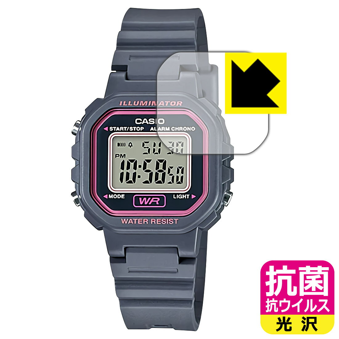 ●対応機種 : CASIO LA-20WHシリーズ 用の保護フィルムです。時計本体ではありません。●内容量 : 1枚●高い除菌性能が長期間持続！●富士フイルム Hydro Ag＋抗菌フィルム採用。日本国内の自社工場で製造し出荷しています。【...