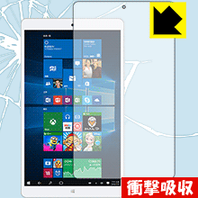 衝撃吸収【 光沢 】保護フィルム Teclast X80 Power 日本製 自社製造直販