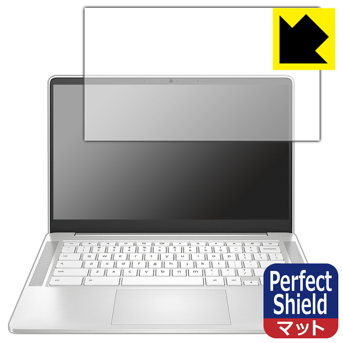 乐天商城 - Perfect Shield【 反射低減 】保護フィルム HP Chromebook 14a-nd0000シリーズ (3枚セット) 日本製 自社製造直販