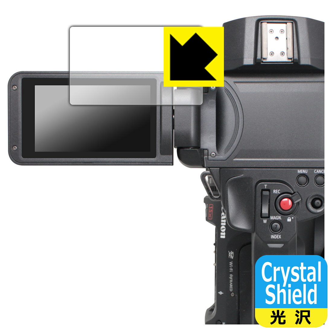 Crystal Shieldڸݸե Canon XF605  ¤ľ