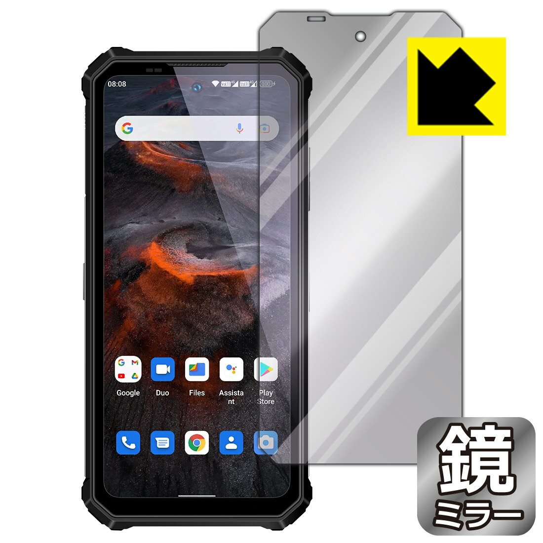 樂天商城 - PDA工房 OUKITEL WP19 / WP19 Pro 対応 Mirror Shield 保護 フィルム ミラー 光沢 日本製 自社製造直販