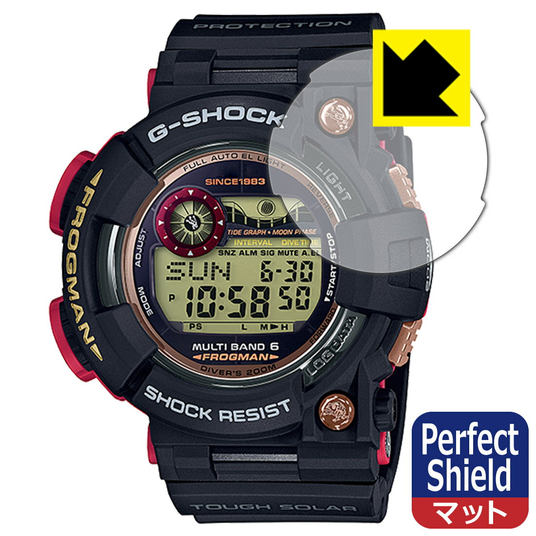 Perfect Shieldȿ㸺ݸե G-SHOCK GWF-1000꡼ / GWF-1035F-1JR (3祻å...