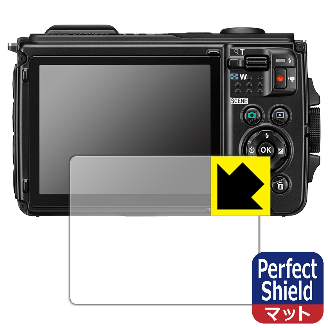 Perfect Shield【 反射低減 】保護フィルム Nikon COOLPIX W300 (3枚セット) 日本製 自社製造直販