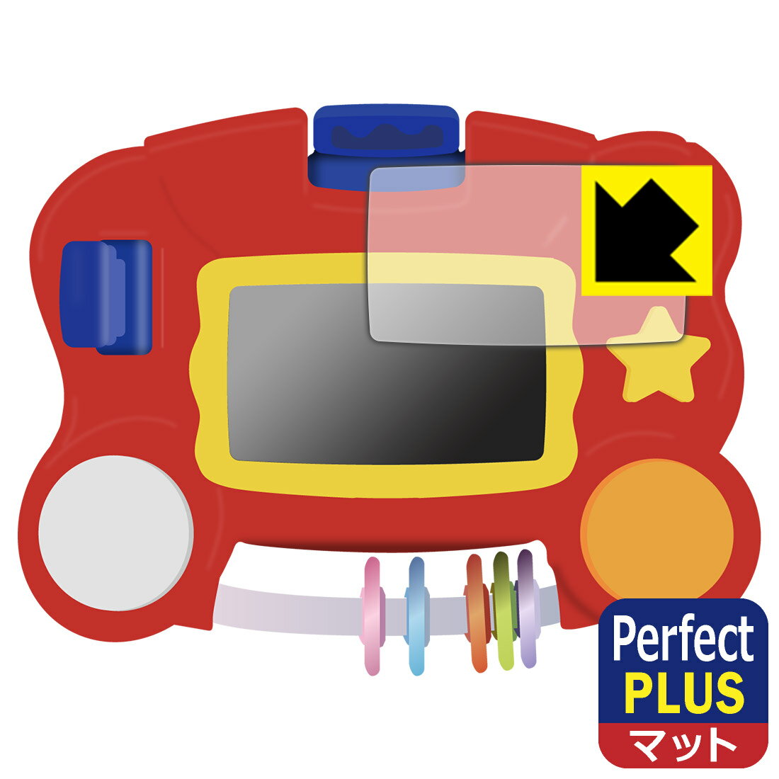 乐天商城 - さわって知育 ビジーパッド/ディズニーキャラクターズ 用 Perfect Shield Plus【 反射低減 】保護フィルム 日本製 自社製造直販