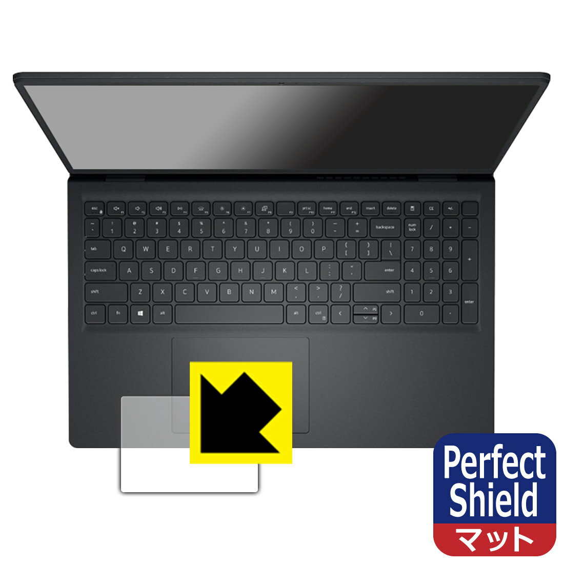 Perfect Shield  ���˒ጸ  �ی�t�B���� Inspiron 15 3000�V���[�Y(3515) �^�b�`�p�b�h�p (3���Z�b�g) ���{�� ���А�������