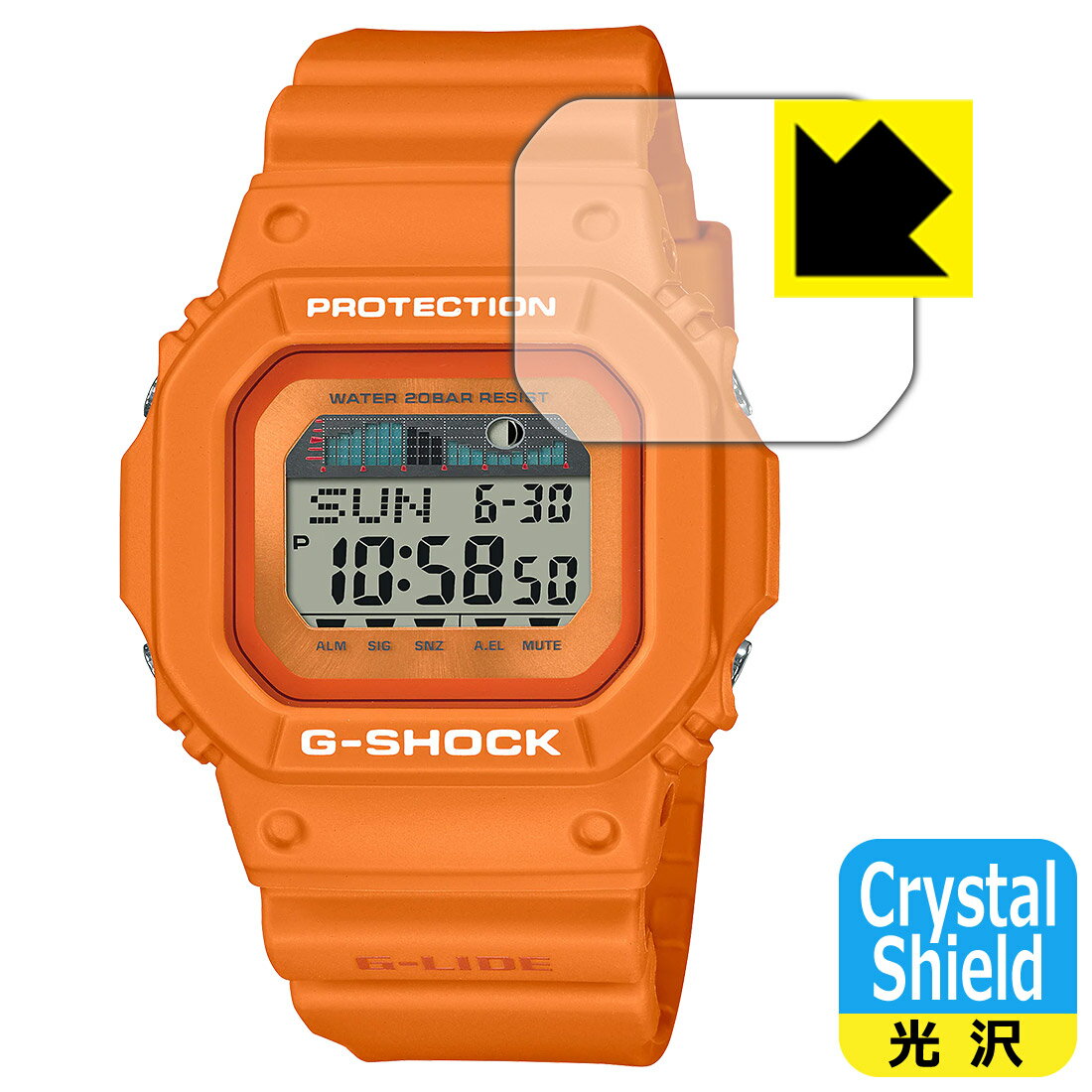 Crystal Shieldڸݸե G-SHOCK GLX-5600꡼ (3祻å)  ¤ľ