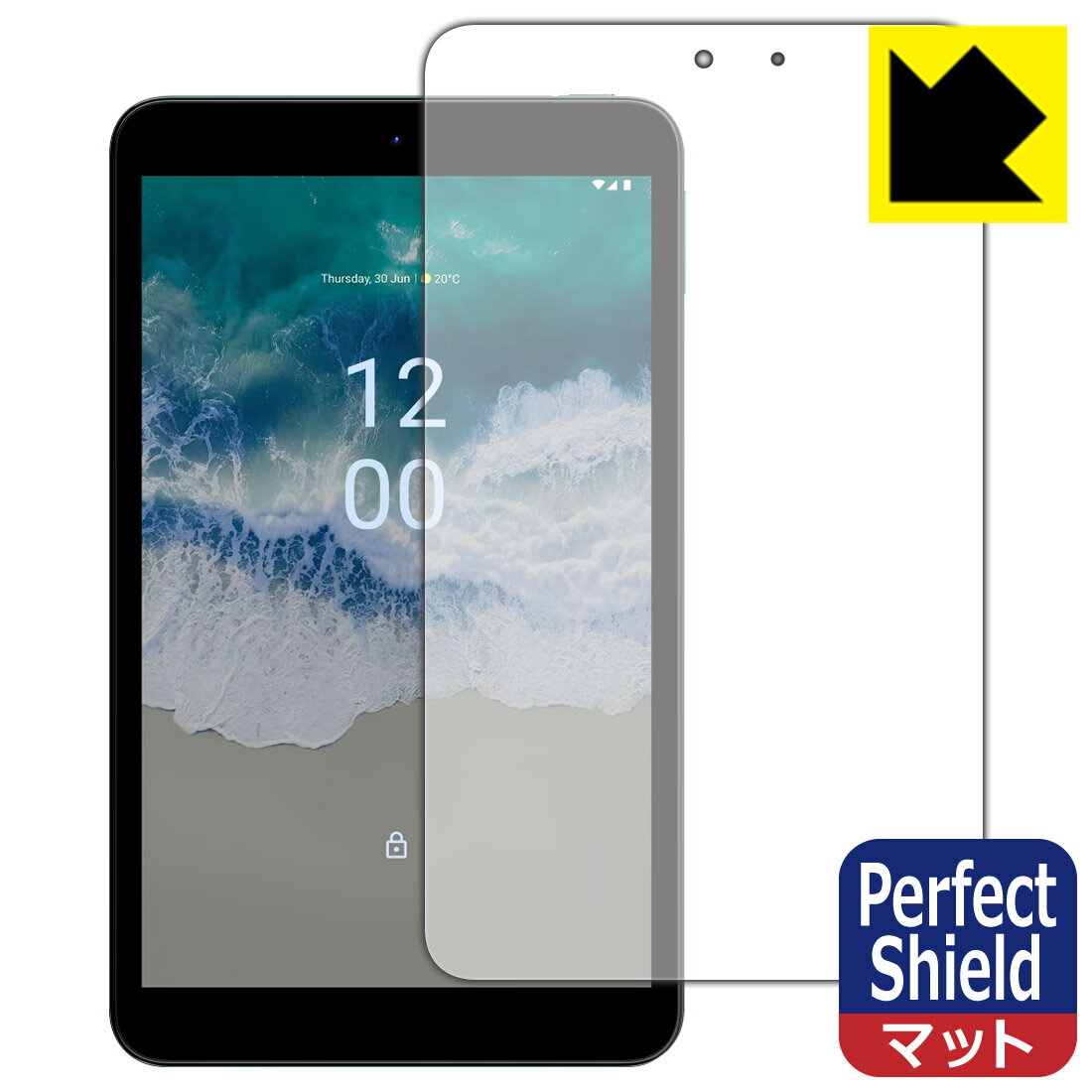 Perfect Shield【 反射低減 】保護フィルム Nokia T10 日本製 自社製造直販