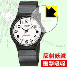 衝撃吸収【 反射低減 】保護フィルム CASIO MQ-24 日本製 自社製造直販