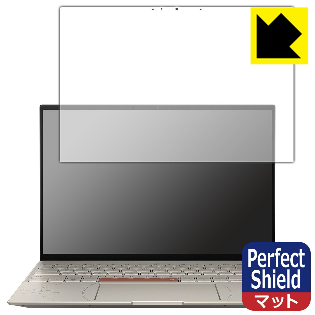 PDA工房 ASUS ZenBook 14X OLED Space Edition (UX5401ZAS) 対応 PerfectShield 保護 フィルム 反射低減 防指紋 日本製 自社製造直販