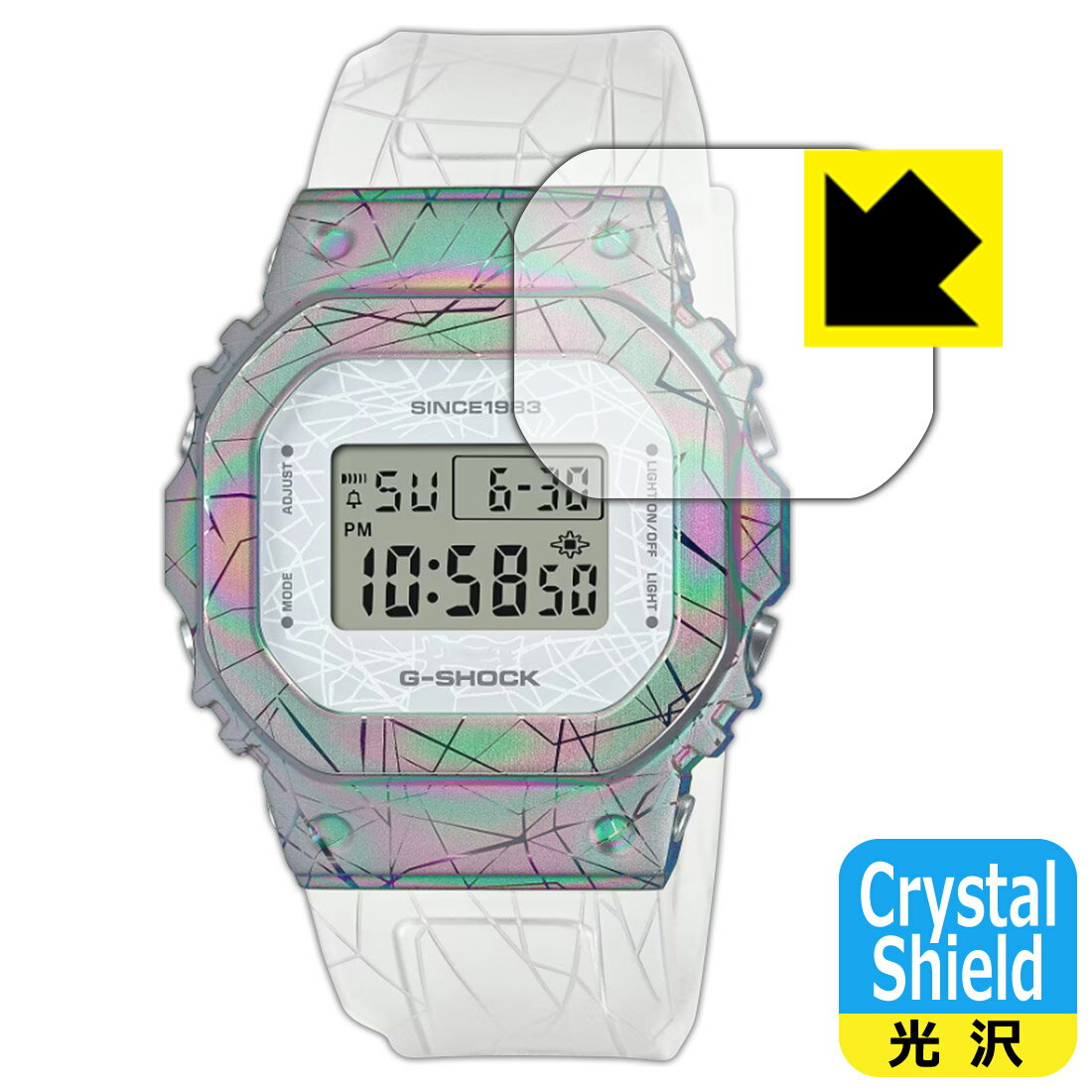 PDAH[ G-SHOCK GM-S5640GEM-7JR Ή Crystal Shield ی tB 3  { А