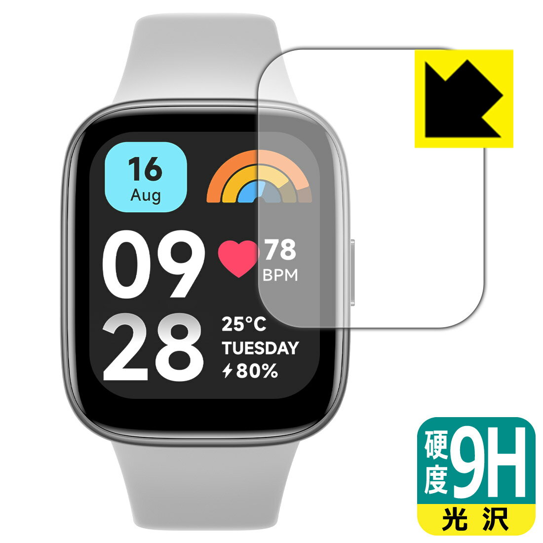 PDA˼ Xiaomi Redmi Watch 3 Active б 9H[] ݸ ե   ¤ľ