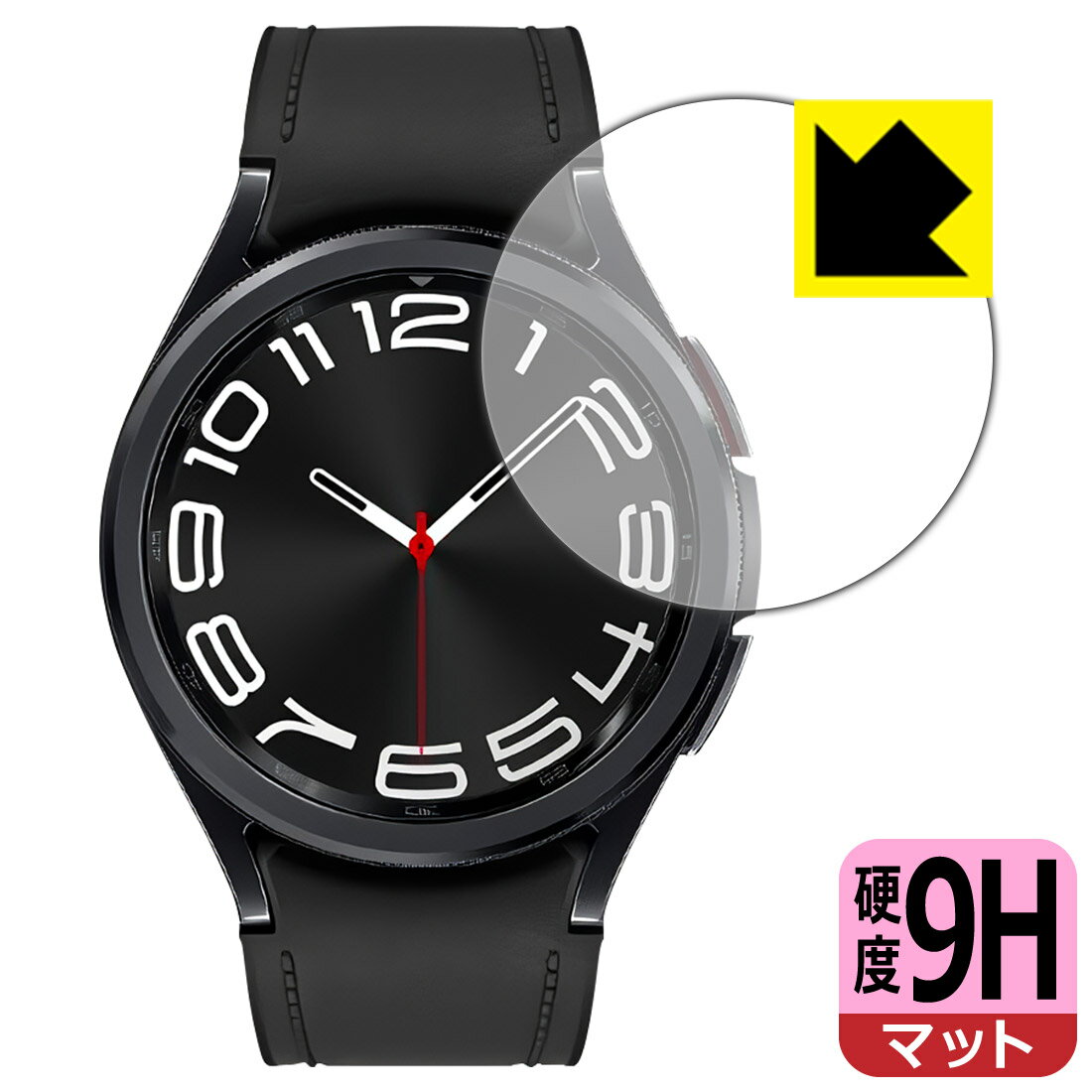 PDA˼ Galaxy Watch6 Classic [ 43mm] б 9H[ȿ㸺] ݸ ե   ¤ľ